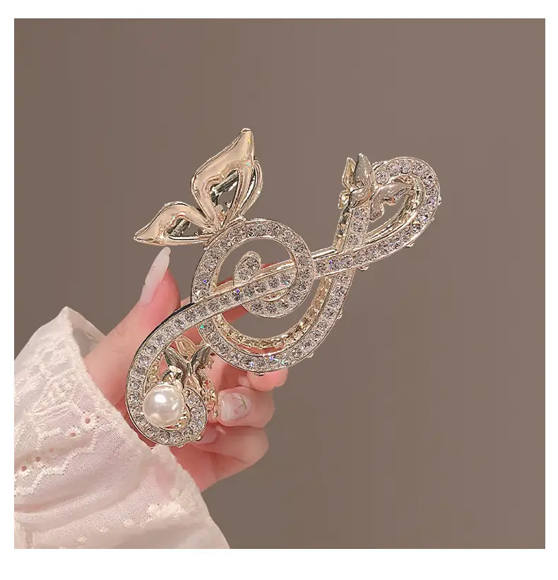 Korean Rhinestone Hair Clip for Women — feature 7