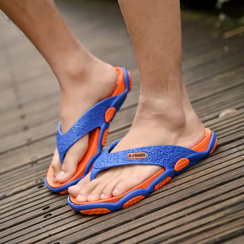 2023 Men's Black Slip-On Sandals Summer Outdoor