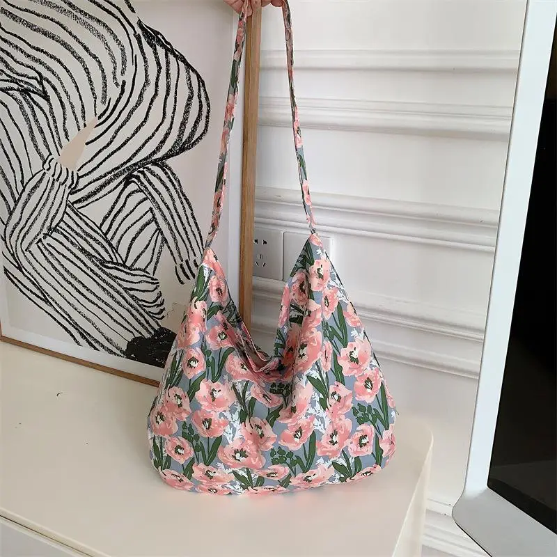 Summer Floral Crossbody Bag for Women Large Capacity - Image 10