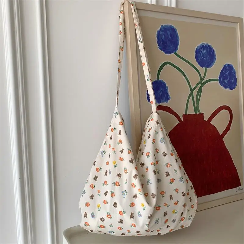 Summer Floral Crossbody Bag for Women Large Capacity - Image 13