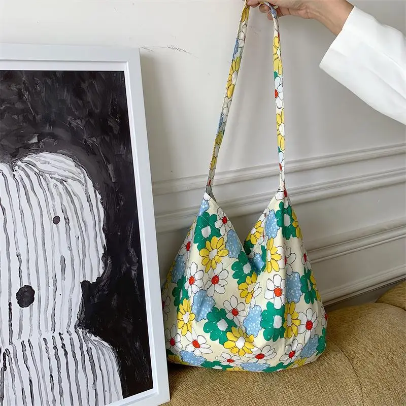 Summer Floral Crossbody Bag for Women Large Capacity - Image 5