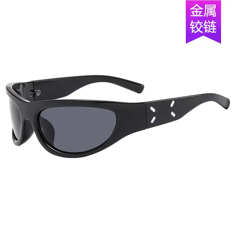 Kedun C5 Flame Print Cycling Sunglasses - Image 15