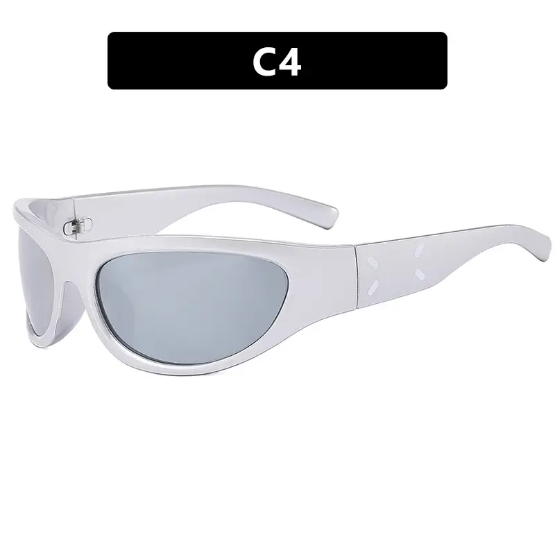 Kedun C5 Flame Print Cycling Sunglasses - Image 4