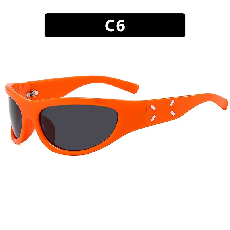 Kedun C5 Flame Print Cycling Sunglasses - Image 6