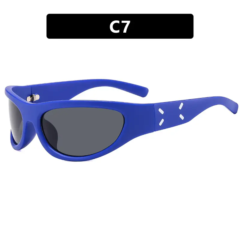 Kedun C5 Flame Print Cycling Sunglasses - Image 7