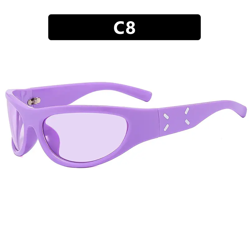 Kedun C5 Flame Print Cycling Sunglasses - Image 8