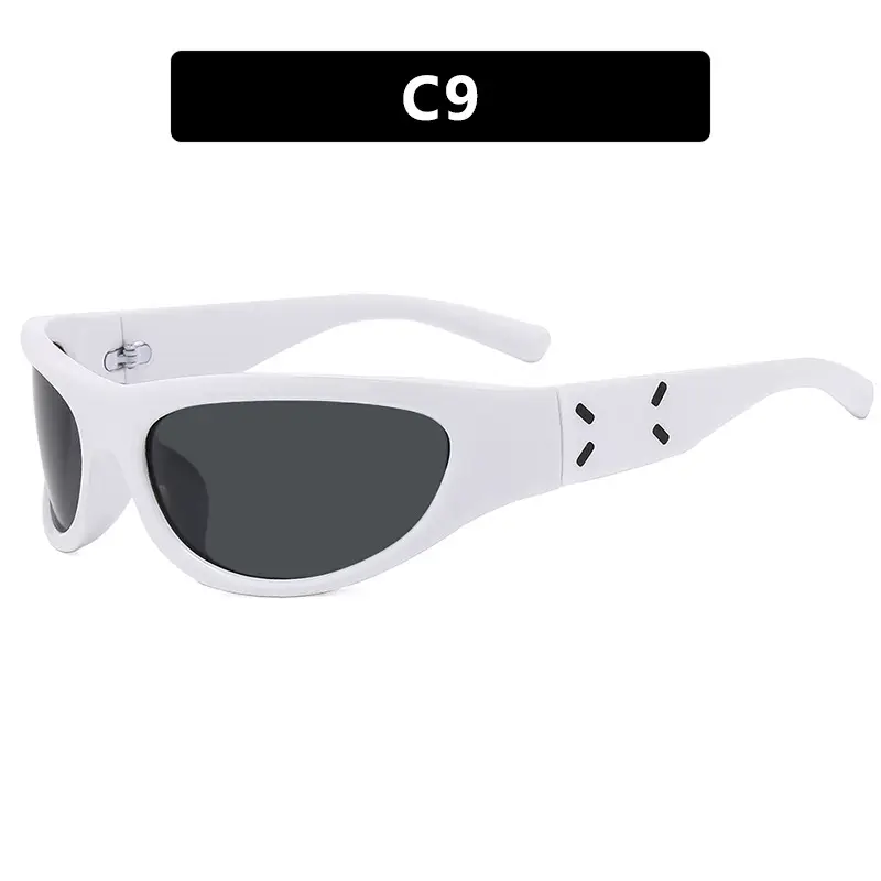 Kedun C5 Flame Print Cycling Sunglasses - Image 9
