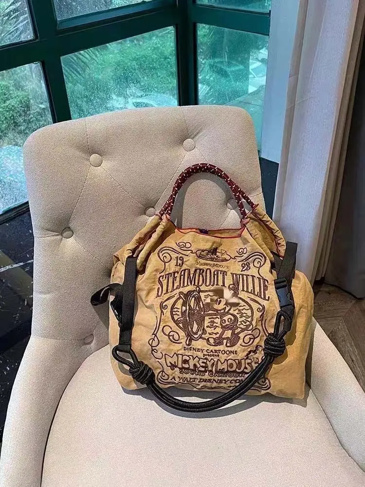 Japanese Embroidered Canvas Eco Bag for Women — feature 11