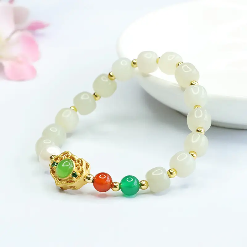 Guan Yu Jade Pearl Bracelet for Women — feature 8
