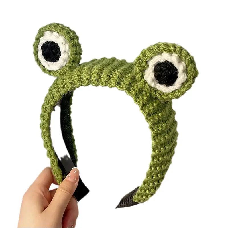 Cute Frog Headband with Big Eyes for Women
