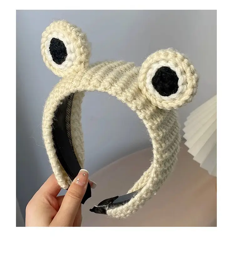 Cute Frog Headband with Big Eyes for Women — feature 14