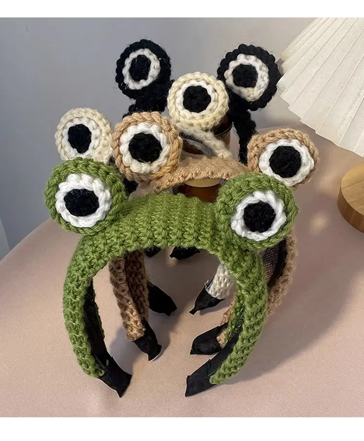 Cute Frog Headband with Big Eyes for Women — feature 18