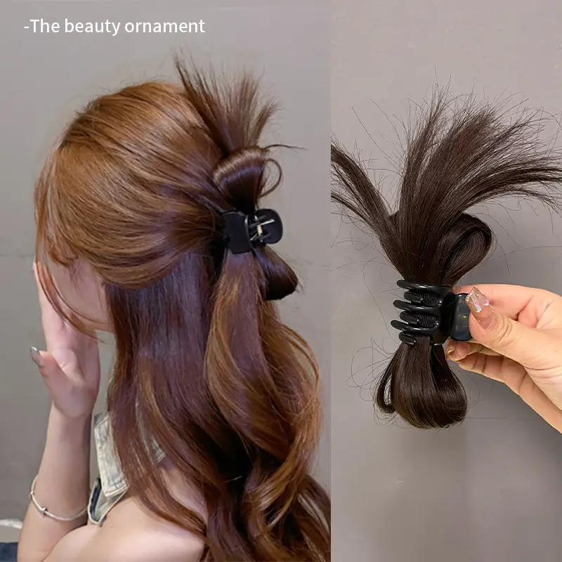 Chicken Feather Ponytail Hair Clip for Women - Image 5