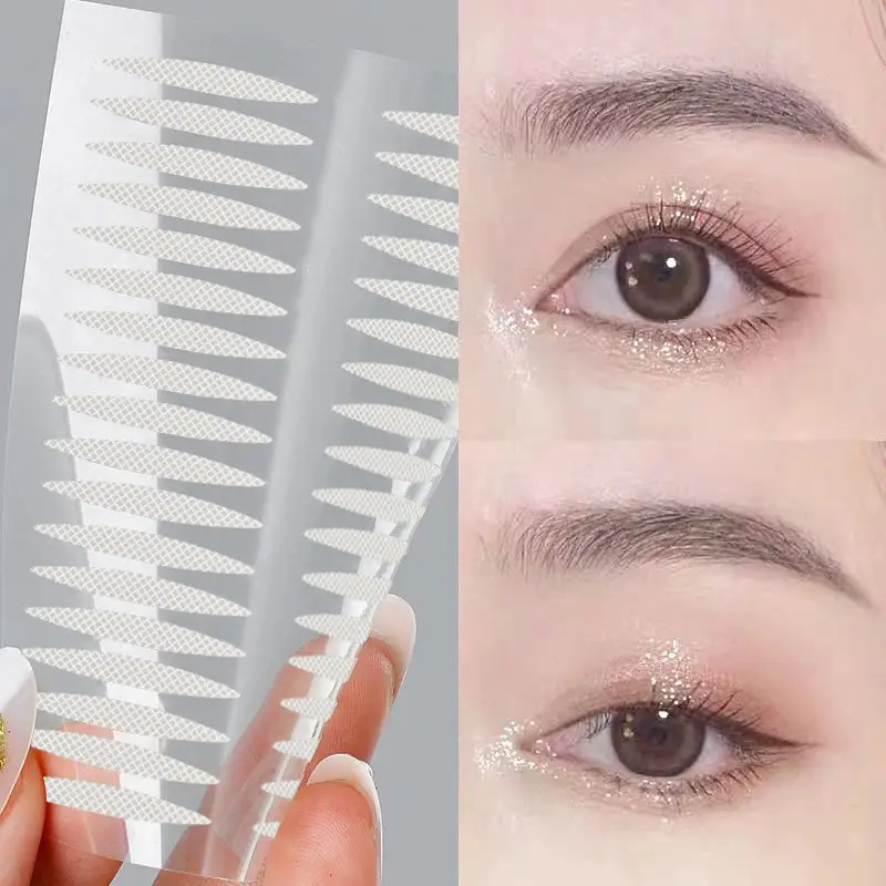 Double Eyelid Sticker Invisible Natural Traceless Fine Beauty Sticker Single-sided Glue-free Lasting Skin Color Novice - Image 7