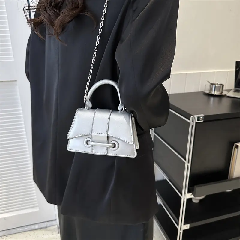 Small Fresh Green Shoulder Crossbody Bag for Women - Image 8