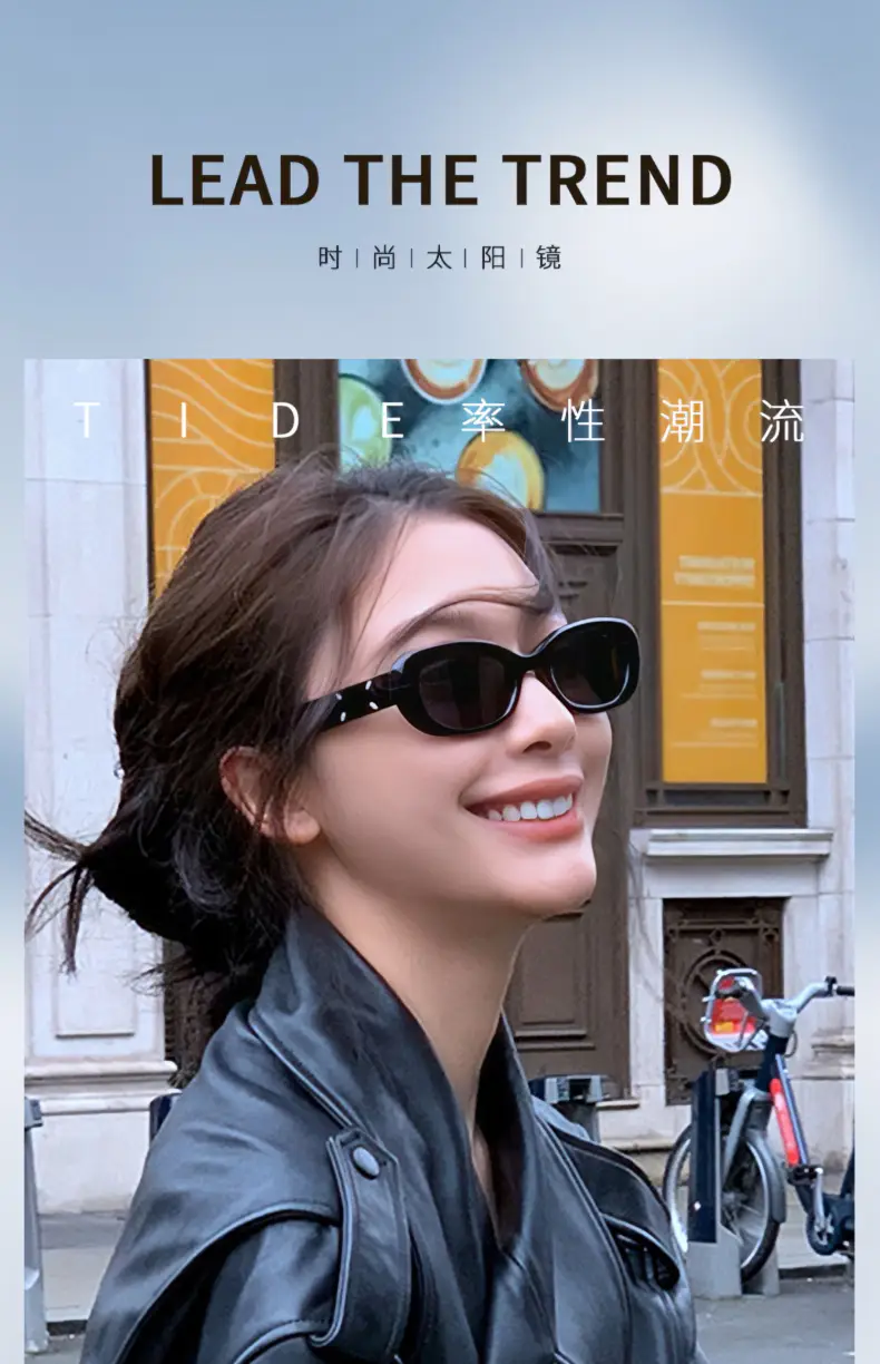 Women White Matte Sunglasses 2023 New Style β feature 4