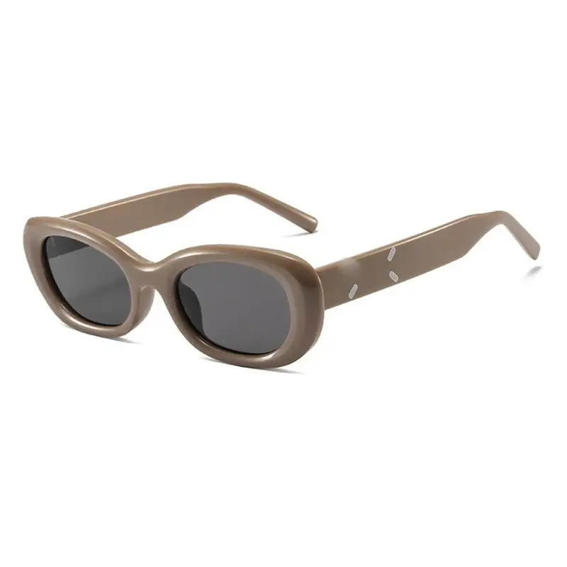 Women White Matte Sunglasses 2023 New Style - Image 3