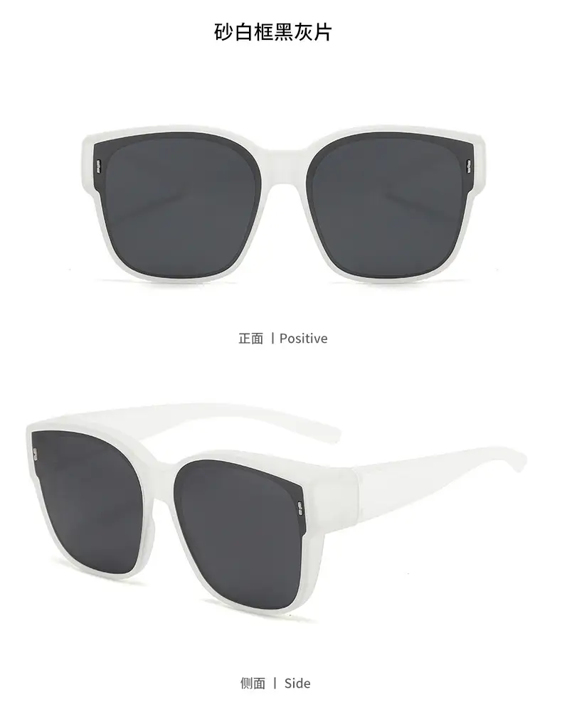 New TR Polarized Myopia Sunglasses for Men Women Black β feature 15
