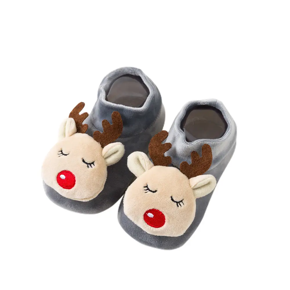Autumn Winter Velvet Anti-Slip Baby Socks Set - Image 9
