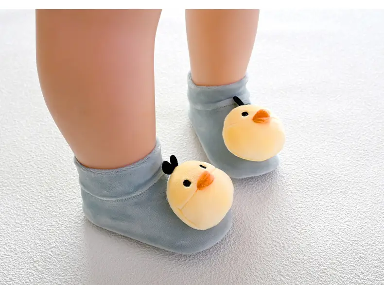 Autumn Winter Velvet Anti-Slip Baby Socks Set — feature 10