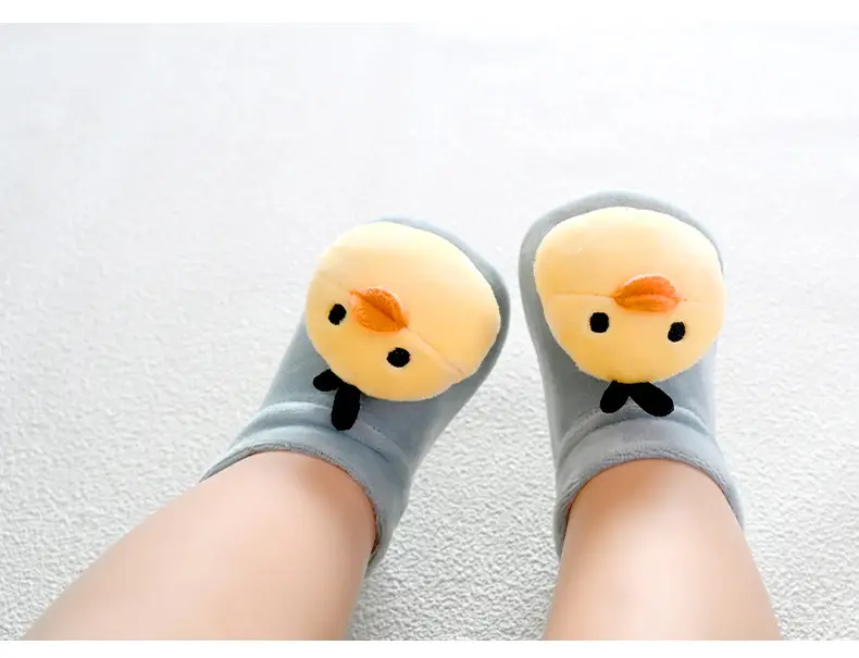 Autumn Winter Velvet Anti-Slip Baby Socks Set — feature 9