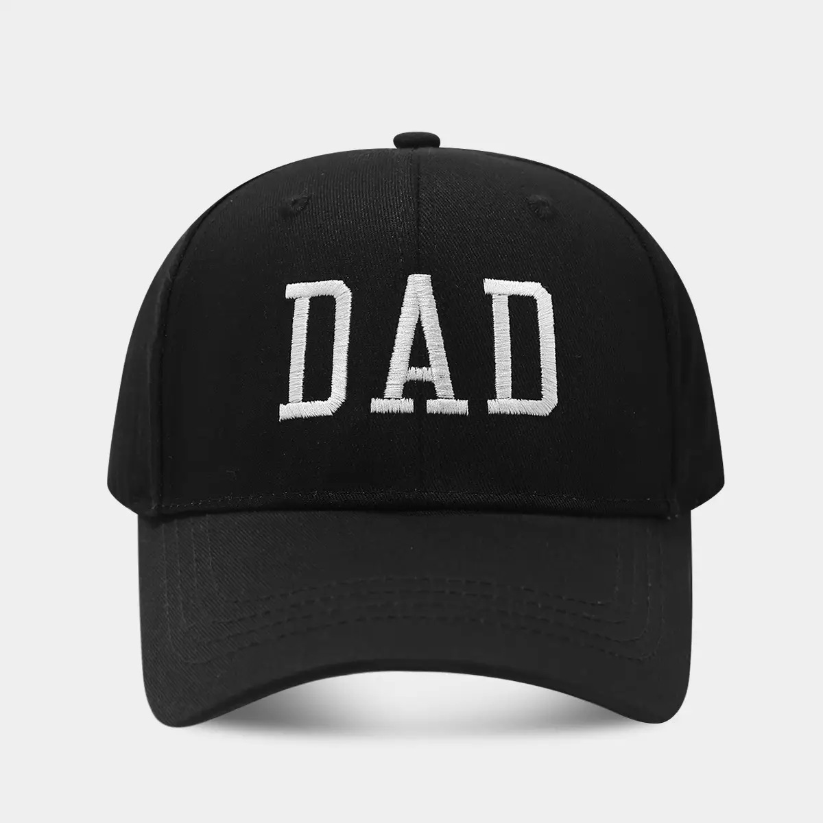 White Washed Cotton DAD Embroidered Baseball Cap - Image 21