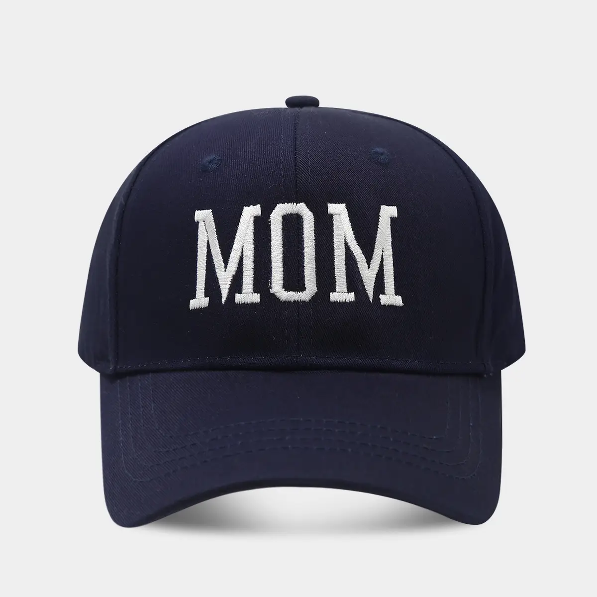 White Washed Cotton DAD Embroidered Baseball Cap - Image 29