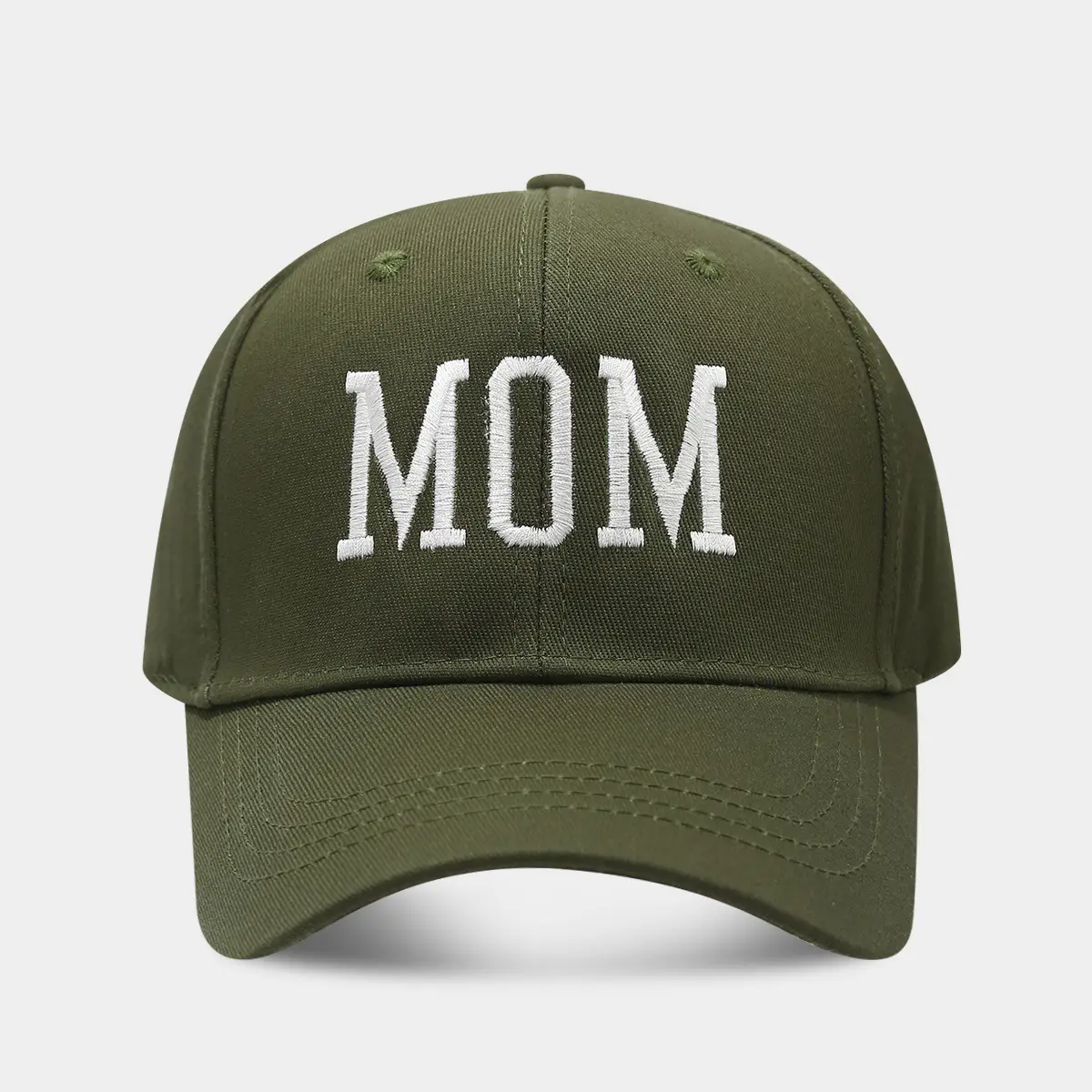 White Washed Cotton DAD Embroidered Baseball Cap - Image 30