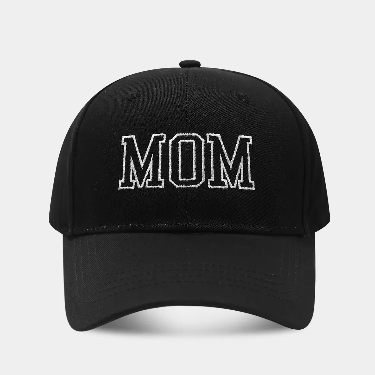 White Washed Cotton DAD Embroidered Baseball Cap - Image 37