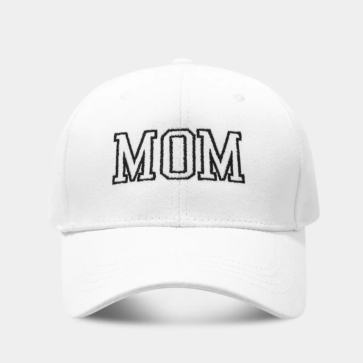 White Washed Cotton DAD Embroidered Baseball Cap - Image 38