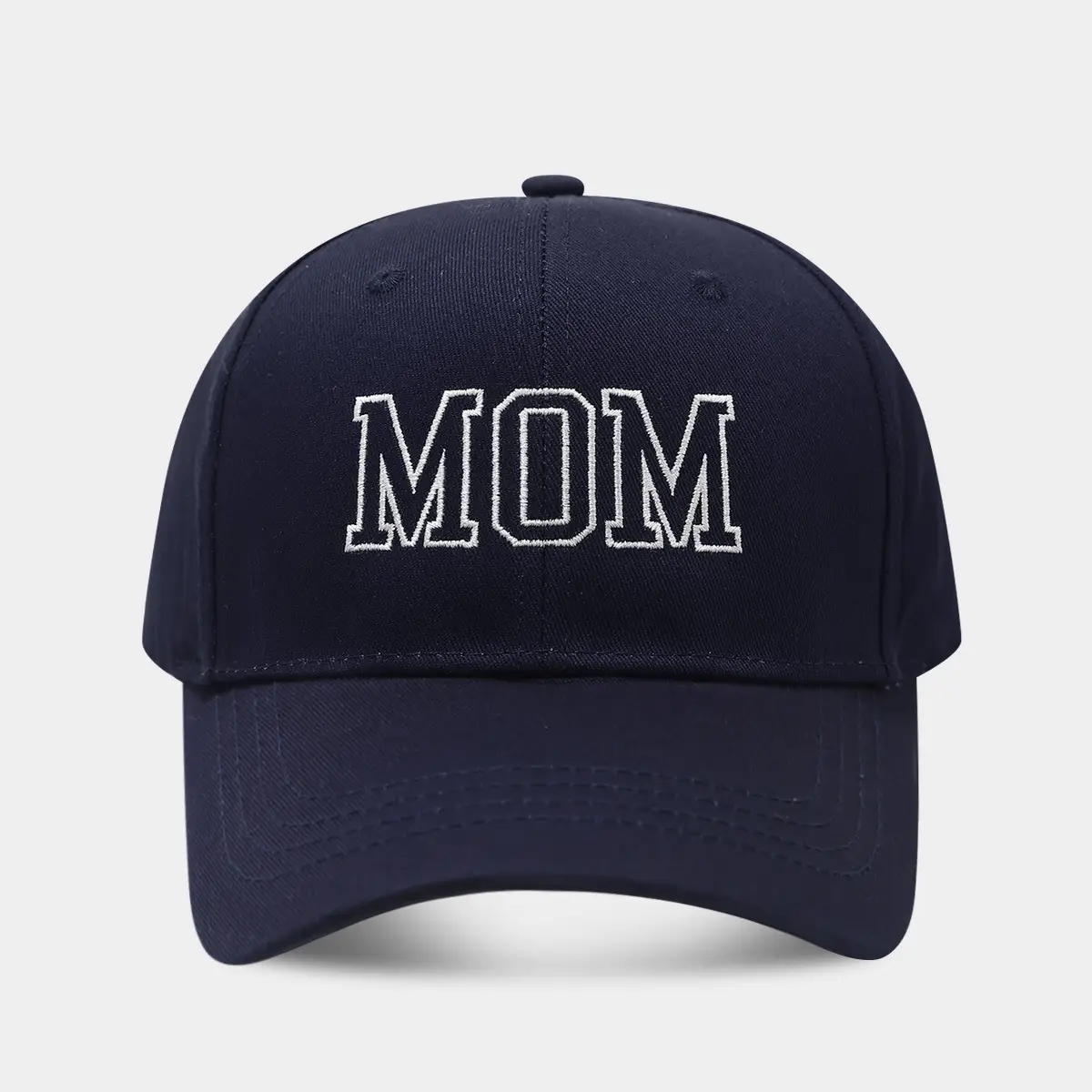 White Washed Cotton DAD Embroidered Baseball Cap - Image 40