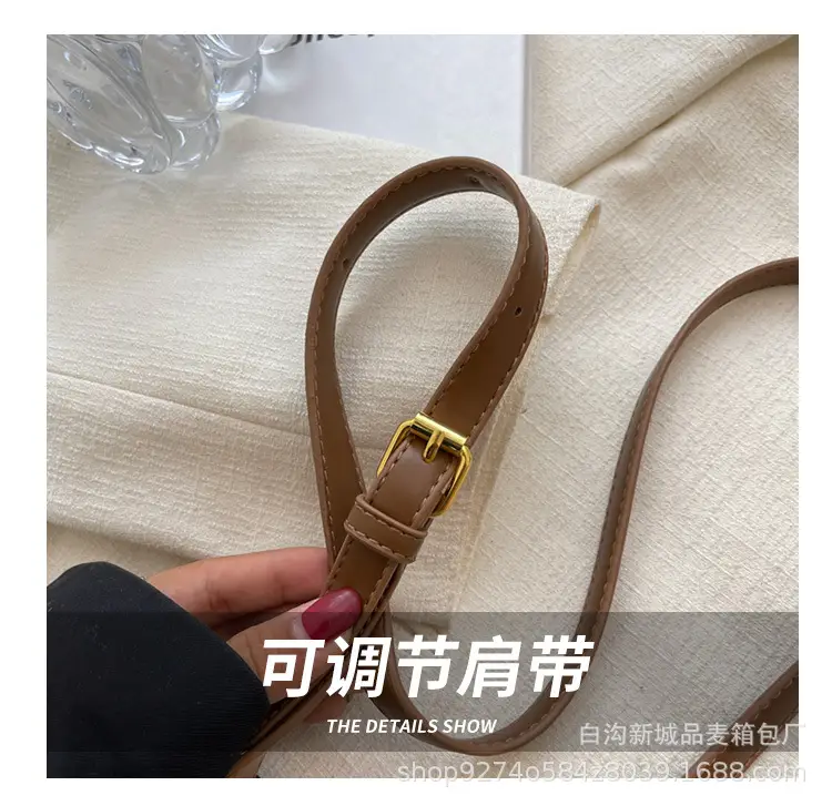 Women Crossbody Bag Brown Gold Monogram 2026 — feature 6