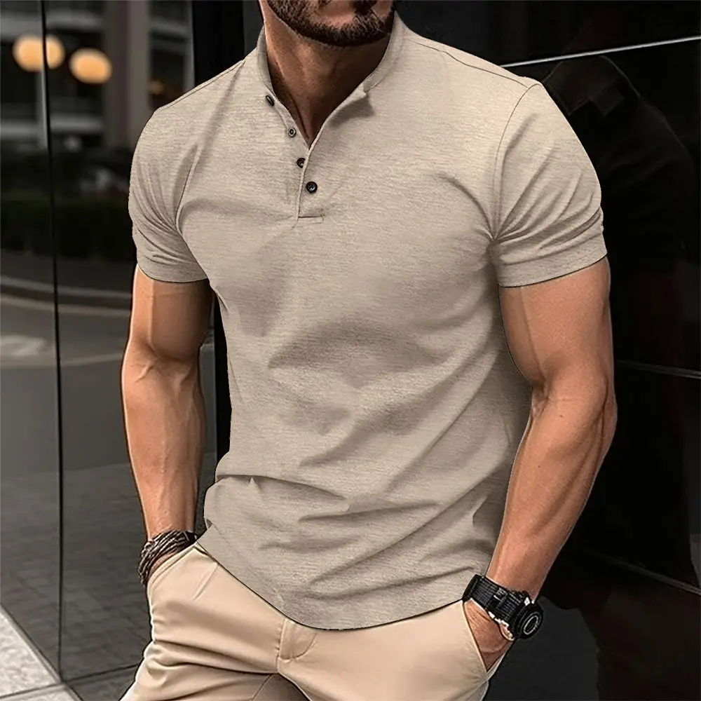 khaki 4 buttons