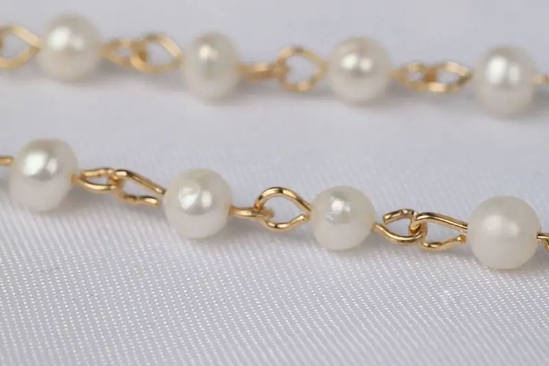 14K Gold Tassel Ear Wire Pearl 16cm — feature 16