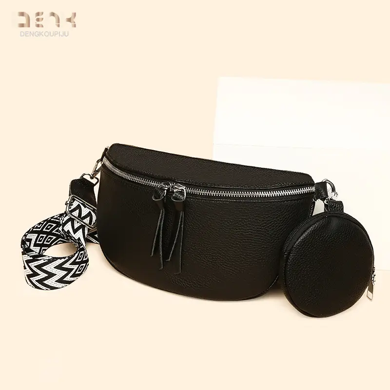 Black Denim Crossbody Bag for Women 2023 - Image 8