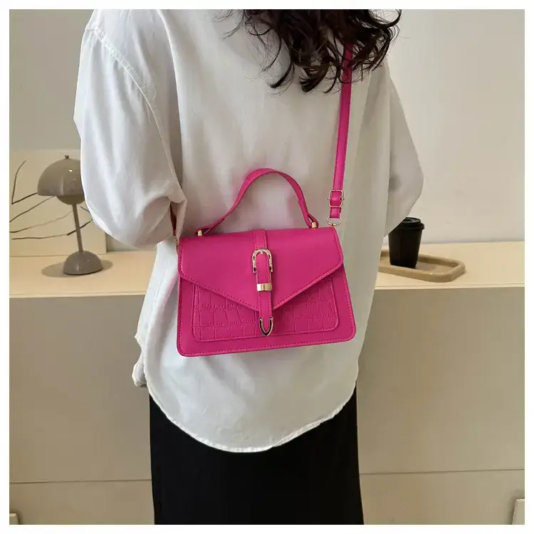 Green Stone Pattern Single Shoulder Crossbody Bag for Women — feature 13