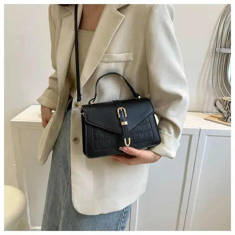 Green Stone Pattern Single Shoulder Crossbody Bag for Women — feature 17