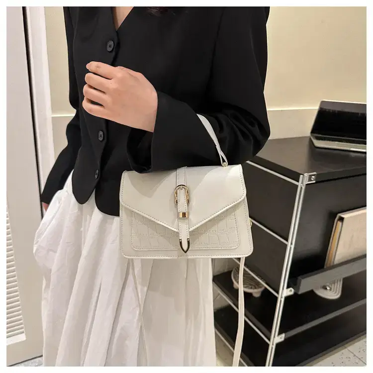 Green Stone Pattern Single Shoulder Crossbody Bag for Women — feature 21