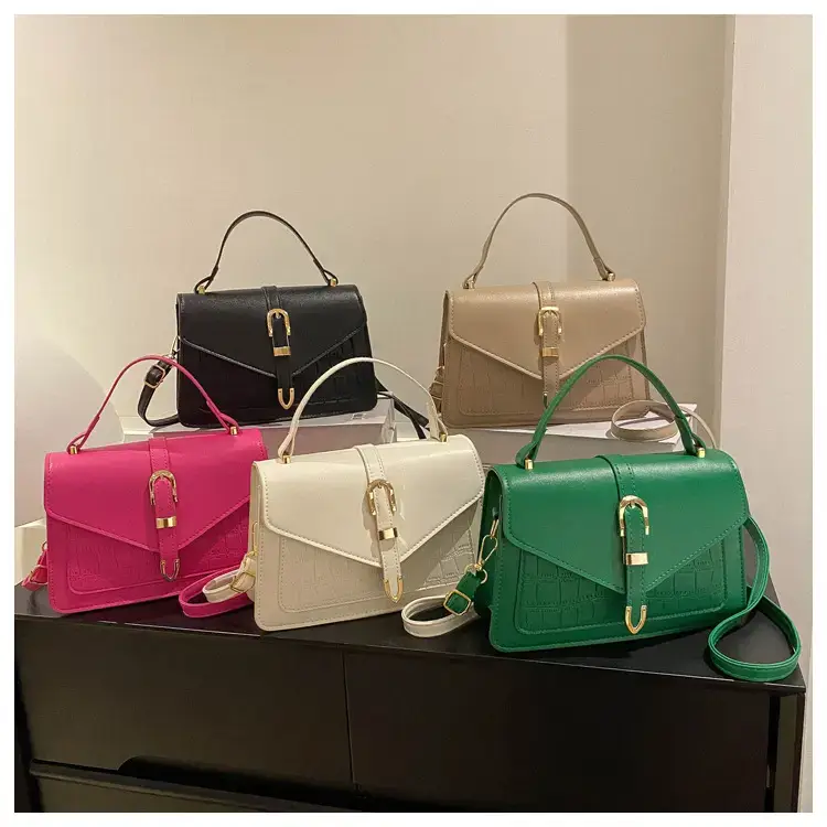 Green Stone Pattern Single Shoulder Crossbody Bag for Women — feature 29