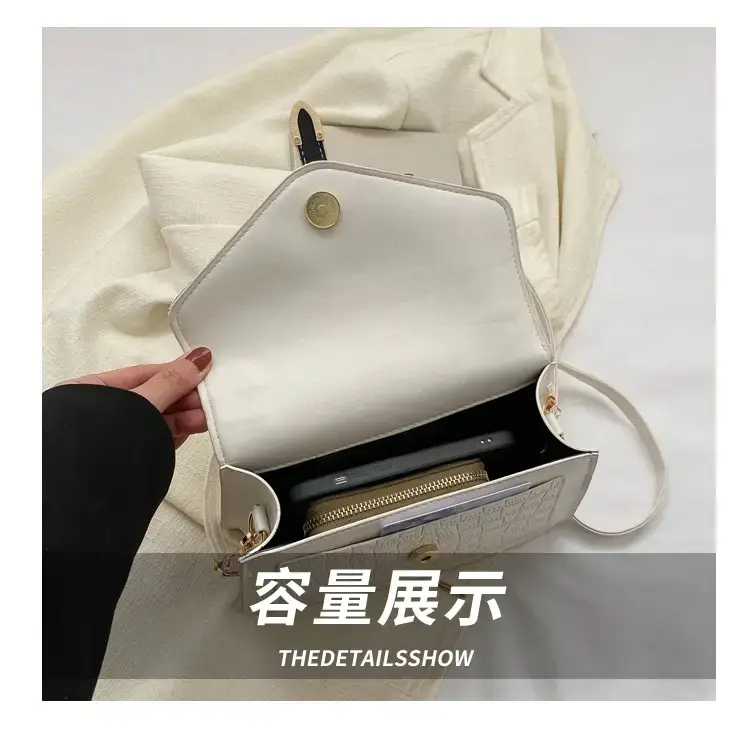 Green Stone Pattern Single Shoulder Crossbody Bag for Women — feature 7