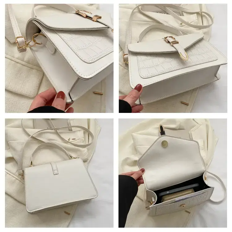 Green Stone Pattern Single Shoulder Crossbody Bag for Women — feature 8