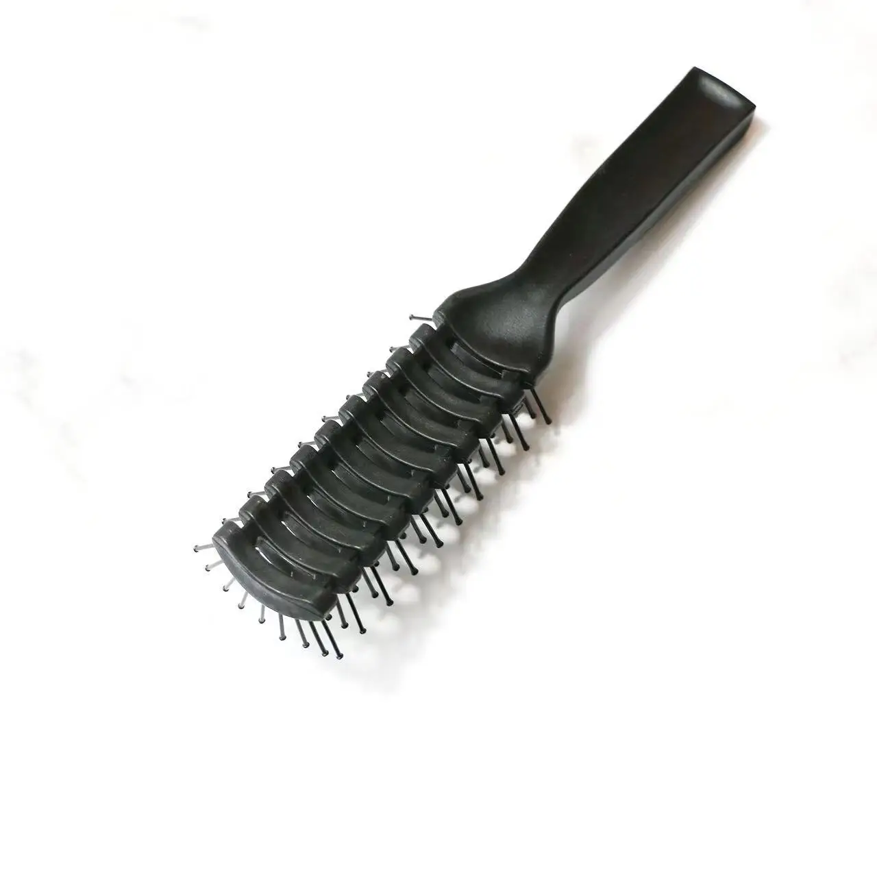 Black 9-Row Anti-Static Hair Comb for Men — feature 8