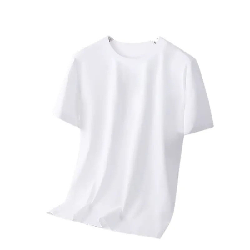 Men Black Cotton T-Shirt Short Sleeve Base Layer - Image 14