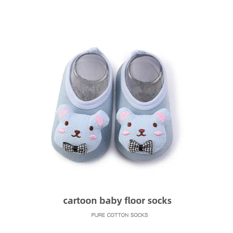 Cartoon Baby Floor Socks Pure Cotton 1-3Yr - Image 3