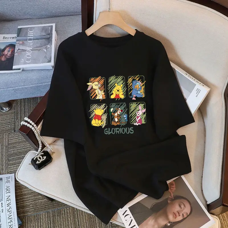 Trending Ice Silk Round Neck T-Shirt for Men Women