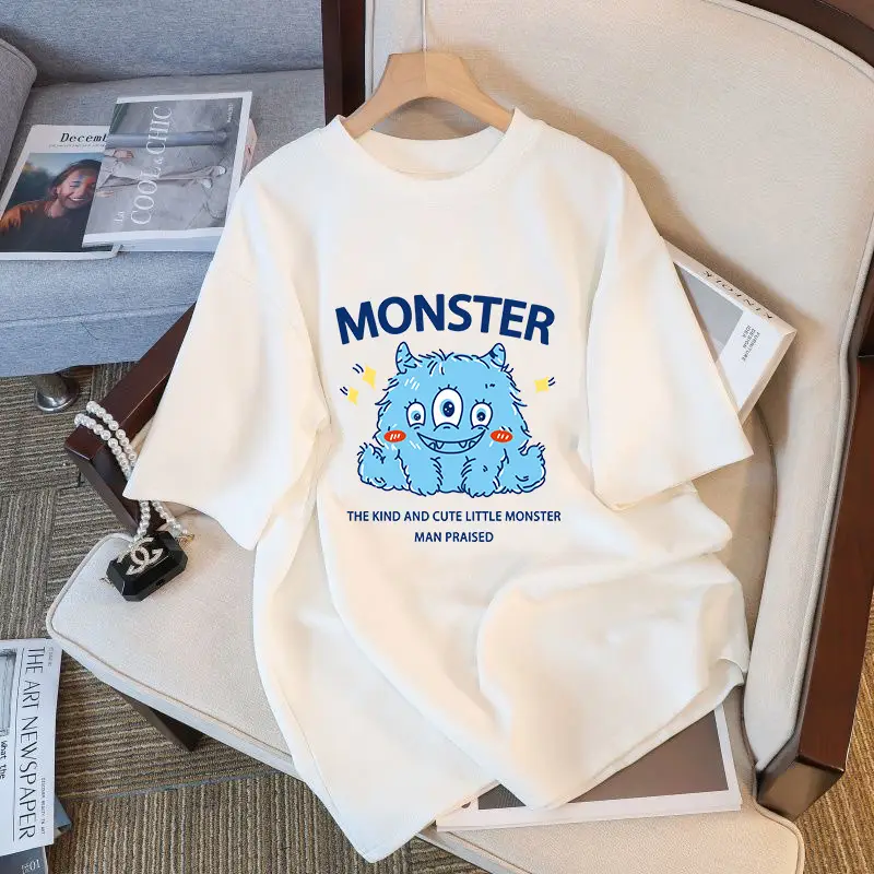 Trending Ice Silk Round Neck T-Shirt for Men Women