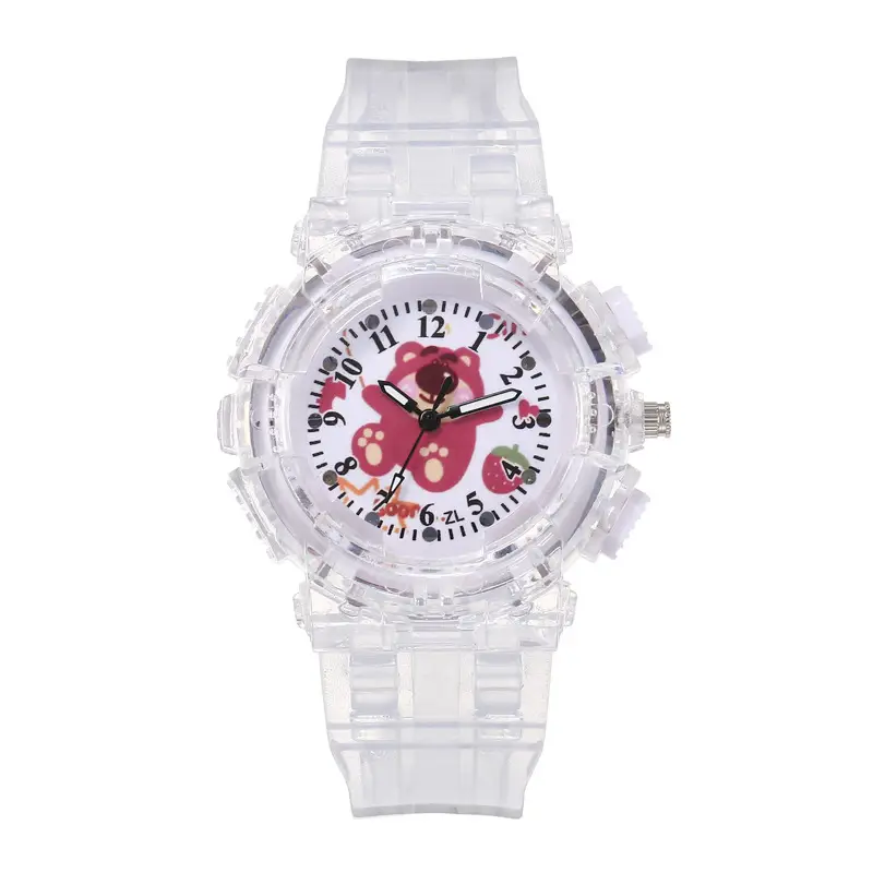 Kids Colorful Electronic Watches with Transparent Design — feature 4