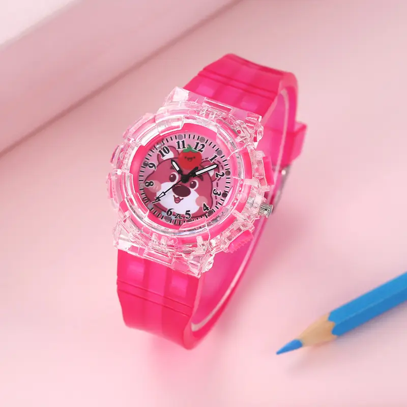 Kids Colorful Electronic Watches with Transparent Design — feature 5