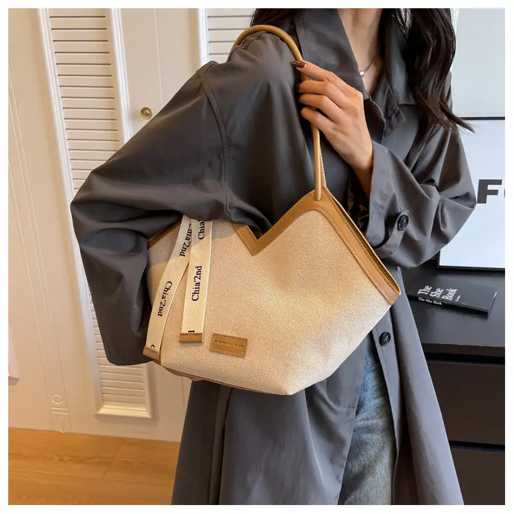 Women Canvas Shoulder Bag Large Capacity 2023 — feature 7