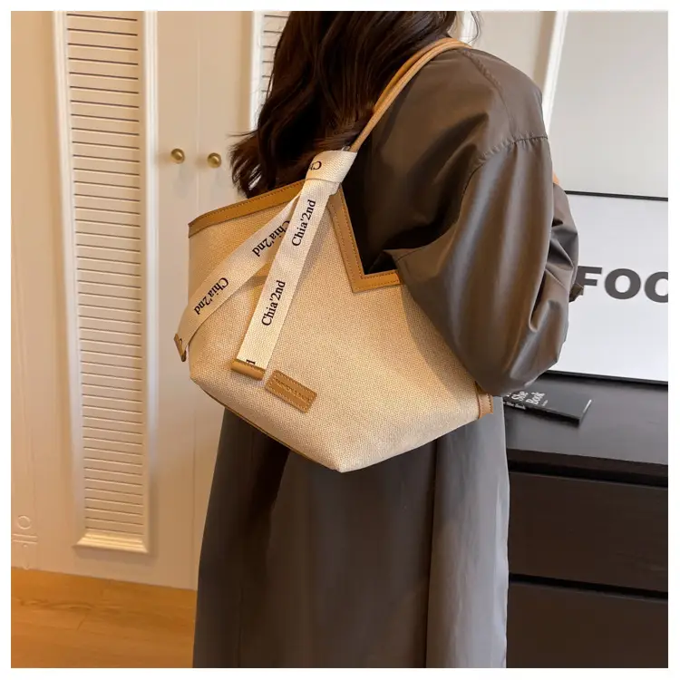 Women Canvas Shoulder Bag Large Capacity 2023 — feature 8